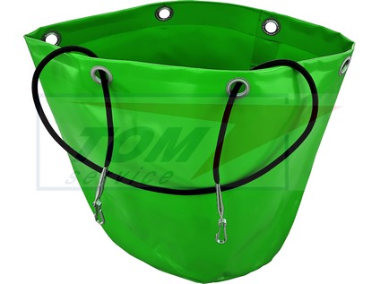 Vak ochranný závěsu zelený